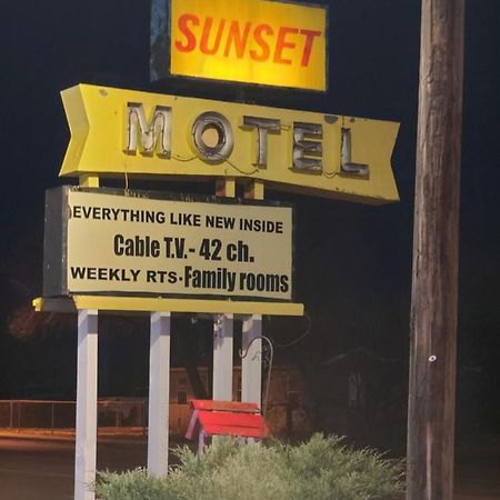 Sunset Motel Santa Rosa, Nm Esterno foto